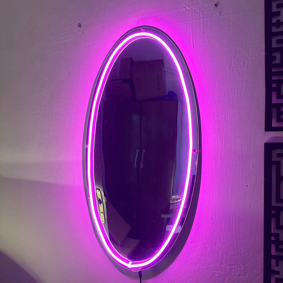 Neon Selfie Acrylic Mirror For Room Walls