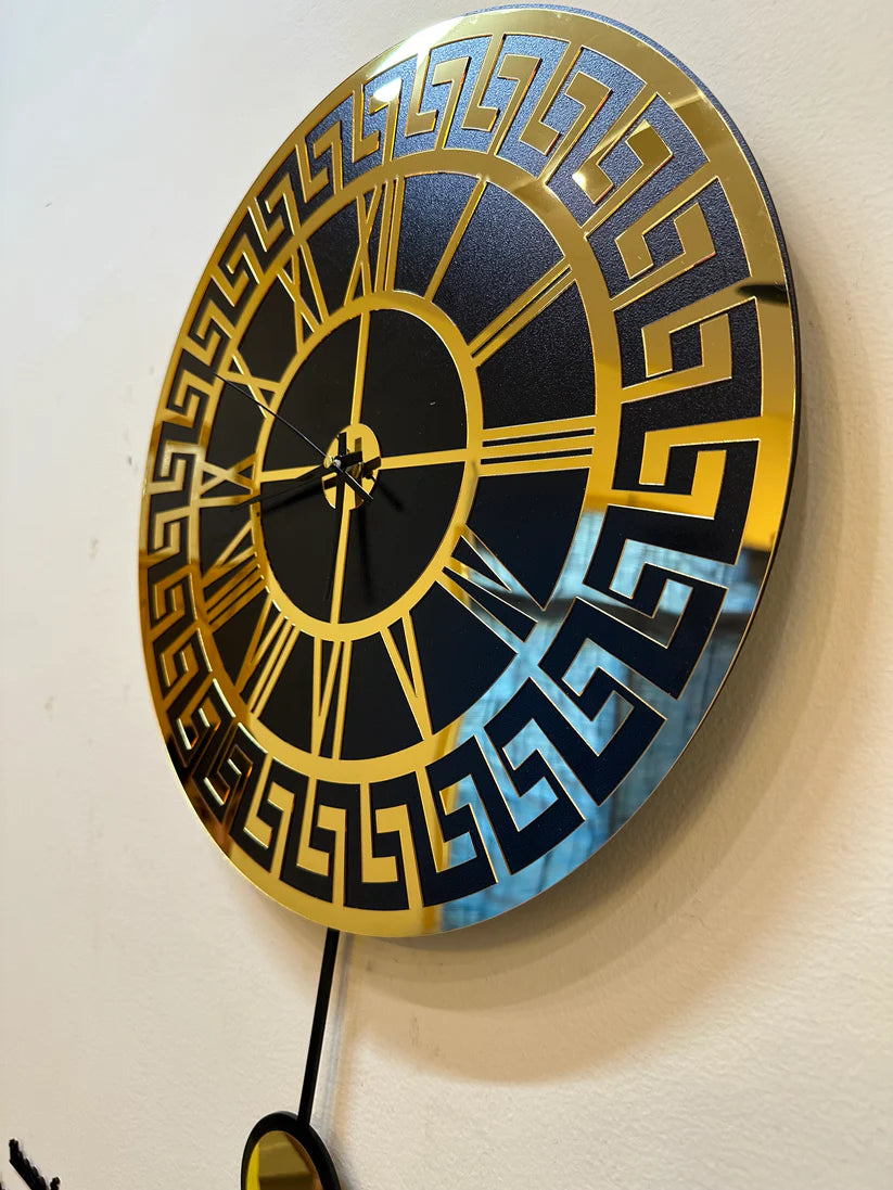 Versace pendulum wall clock