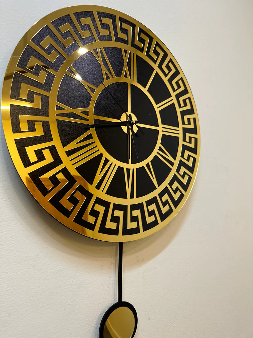 Versace pendulum wall clock
