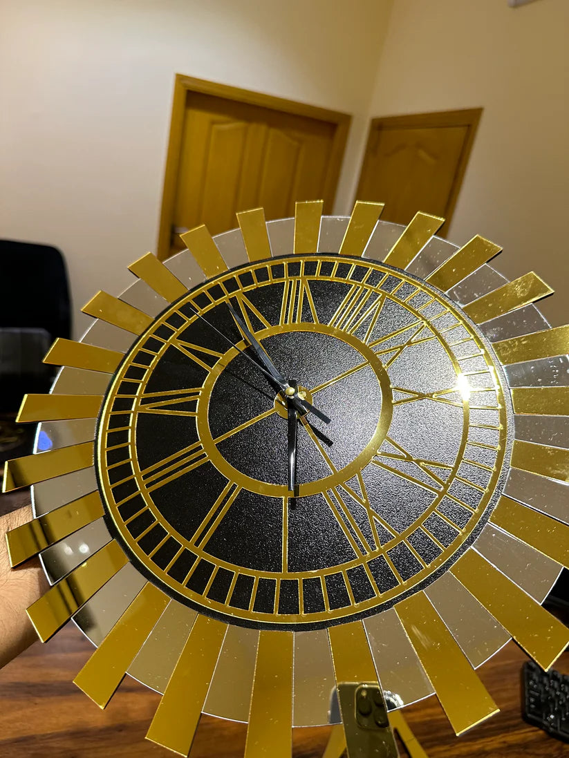 Roman Design Luxury Wall Clock