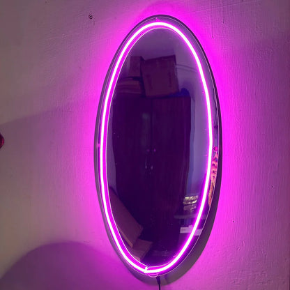 Neon Selfie Acrylic Mirror For Room Walls