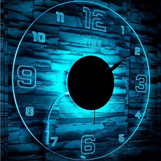 NEON Clock Size 12x12